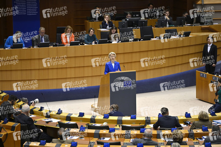 Plenarsitzung zu den Ergebnissen des EU-Gipfels im Europäischen Parlament in Brüssel