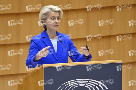 Plenarsitzung zu den Ergebnissen des EU-Gipfels im Europäischen Parlament in Brüssel
