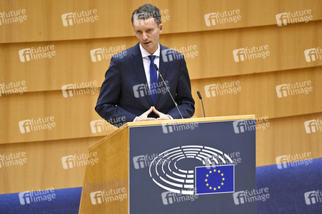 Plenarsitzung zu den Ergebnissen des EU-Gipfels im Europäischen Parlament in Brüssel