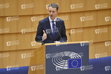 Plenarsitzung zu den Ergebnissen des EU-Gipfels im Europäischen Parlament in Brüssel