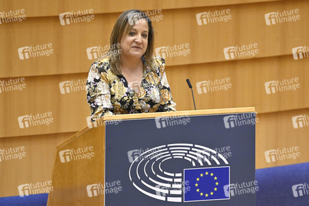 Plenarsitzung zu den Ergebnissen des EU-Gipfels im Europäischen Parlament in Brüssel