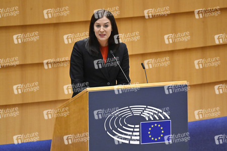 Plenarsitzung zu den Ergebnissen des EU-Gipfels im Europäischen Parlament in Brüssel