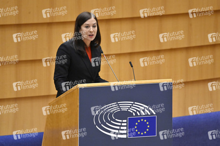 Plenarsitzung zu den Ergebnissen des EU-Gipfels im Europäischen Parlament in Brüssel