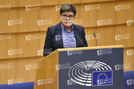 Plenarsitzung zu den Ergebnissen des EU-Gipfels im Europäischen Parlament in Brüssel