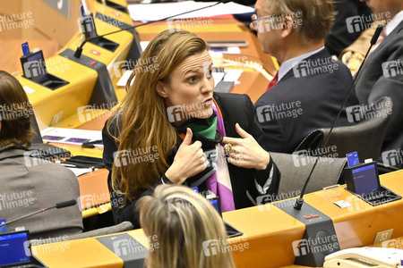 Plenarsitzung zu den Ergebnissen des EU-Gipfels im Europäischen Parlament in Brüssel