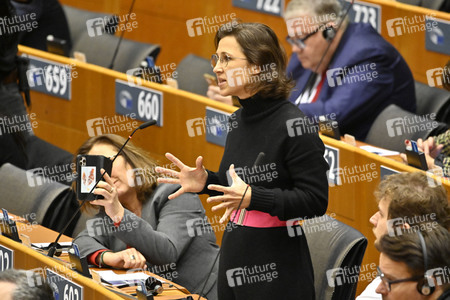 Plenarsitzung zu den Ergebnissen des EU-Gipfels im Europäischen Parlament in Brüssel
