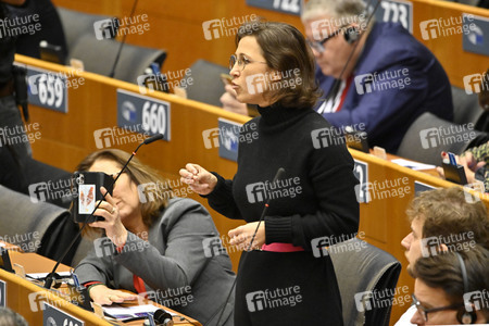 Plenarsitzung zu den Ergebnissen des EU-Gipfels im Europäischen Parlament in Brüssel