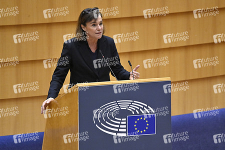 Plenarsitzung zu den Ergebnissen des EU-Gipfels im Europäischen Parlament in Brüssel