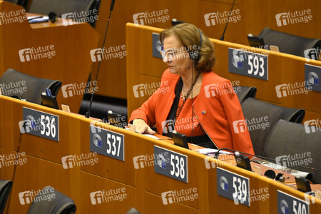 Plenarsitzung zu den Ergebnissen des EU-Gipfels im Europäischen Parlament in Brüssel