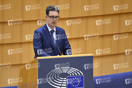 Plenarsitzung zu den Ergebnissen des EU-Gipfels im Europäischen Parlament in Brüssel