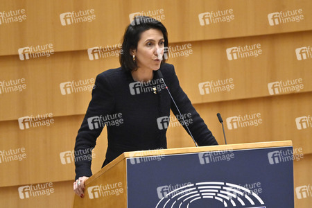 Plenarsitzung zu den Ergebnissen des EU-Gipfels im Europäischen Parlament in Brüssel