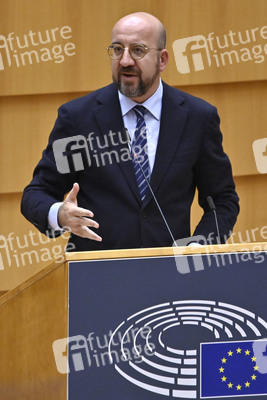 Plenarsitzung zu den Ergebnissen des EU-Gipfels im Europäischen Parlament in Brüssel
