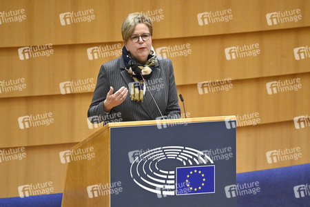Plenarsitzung zu den Ergebnissen des EU-Gipfels im Europäischen Parlament in Brüssel