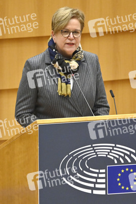 Plenarsitzung zu den Ergebnissen des EU-Gipfels im Europäischen Parlament in Brüssel