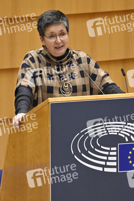 Plenarsitzung zu den Ergebnissen des EU-Gipfels im Europäischen Parlament in Brüssel