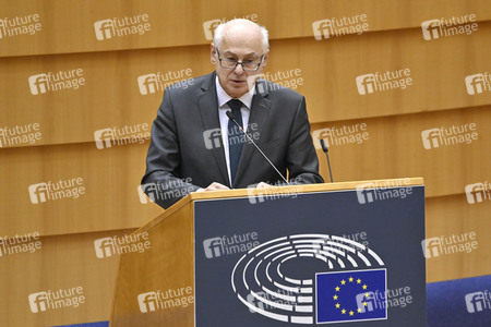 Plenarsitzung zu den Ergebnissen des EU-Gipfels im Europäischen Parlament in Brüssel