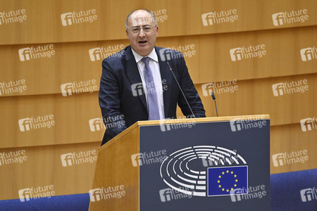 Plenarsitzung zu den Ergebnissen des EU-Gipfels im Europäischen Parlament in Brüssel
