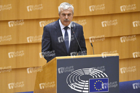 Plenarsitzung zu den Ergebnissen des EU-Gipfels im Europäischen Parlament in Brüssel