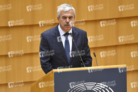 Plenarsitzung zu den Ergebnissen des EU-Gipfels im Europäischen Parlament in Brüssel