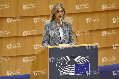 Plenarsitzung zu den Ergebnissen des EU-Gipfels im Europäischen Parlament in Brüssel