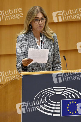 Plenarsitzung zu den Ergebnissen des EU-Gipfels im Europäischen Parlament in Brüssel