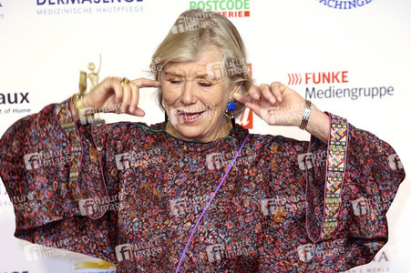 Goldene Bild der Frau 2022 in Hamburg