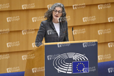 Plenartagung zu Rassismus in der EU im EU-Parlament in Brüssel