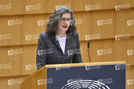 Plenartagung zu Rassismus in der EU im EU-Parlament in Brüssel