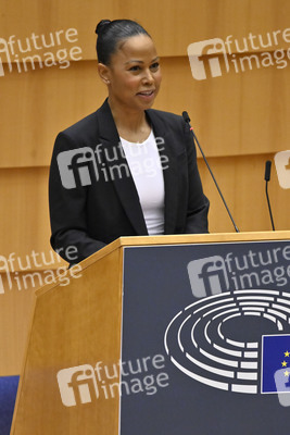 Plenartagung zu Rassismus in der EU im EU-Parlament in Brüssel