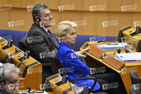 Plenarsitzung zu den Ergebnissen des EU-Gipfels im Europäischen Parlament in Brüssel