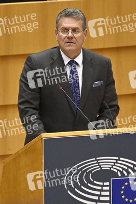 Plenarsitzung zu den Ergebnissen des EU-Gipfels im Europäischen Parlament in Brüssel