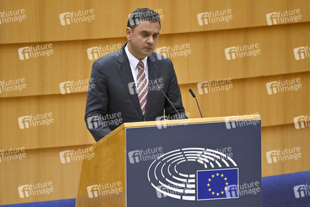 Plenartagung zu den Protesten im Iran im EU-Parlament in Brüssel