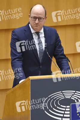 Plenartagung zu den Protesten im Iran im EU-Parlament in Brüssel