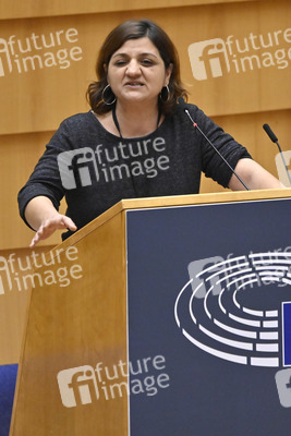 Plenartagung zu den Protesten im Iran im EU-Parlament in Brüssel