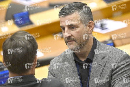 Plenartagung zu den Protesten im Iran im EU-Parlament in Brüssel