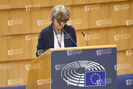 Plenartagung zum Ergebnis der Modernisierung des Vertrags über die Energiecharta im EU-Parlament in Brüssel