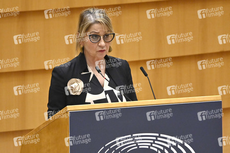 Plenartagung zum Ergebnis der Modernisierung des Vertrags über die Energiecharta im EU-Parlament in Brüssel