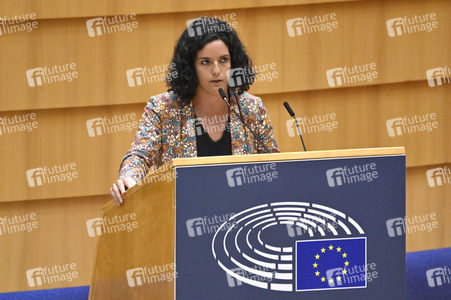 Plenartagung zum Ergebnis der Modernisierung des Vertrags über die Energiecharta im EU-Parlament in Brüssel