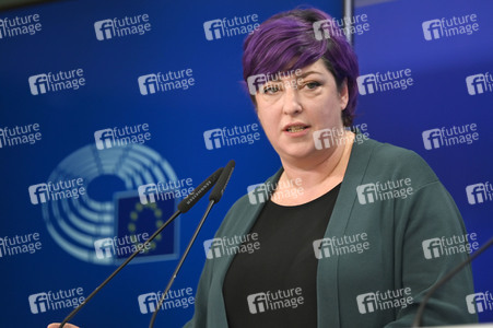Pressekonferenz zum REPowerEU-Kapitel im EU-Parlament in Brüssel
