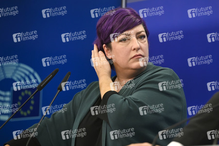 Pressekonferenz zum REPowerEU-Kapitel im EU-Parlament in Brüssel