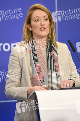 Pressekonferenz zum REPowerEU-Kapitel im EU-Parlament in Brüssel