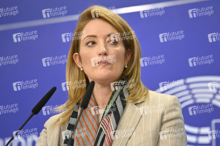 Pressekonferenz zum REPowerEU-Kapitel im EU-Parlament in Brüssel