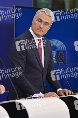 Pressekonferenz zum REPowerEU-Kapitel im EU-Parlament in Brüssel