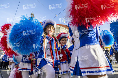 Karnevalsumzug in Erfurt