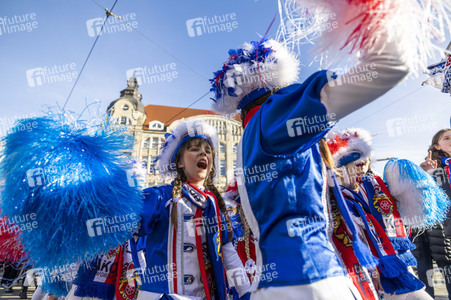 Karnevalsumzug in Erfurt