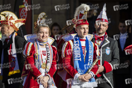 Karnevalsumzug in Erfurt