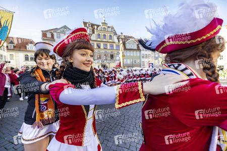 Karnevalsumzug in Erfurt