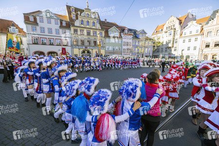 Karnevalsumzug in Erfurt