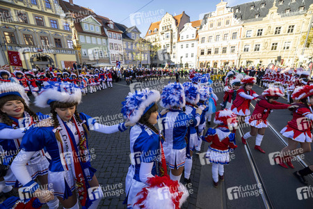 Karnevalsumzug in Erfurt