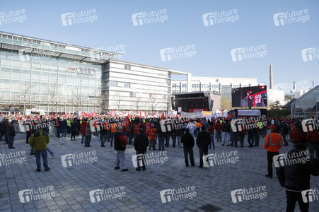 Warnstreik der IG Metall in Ingolstadt